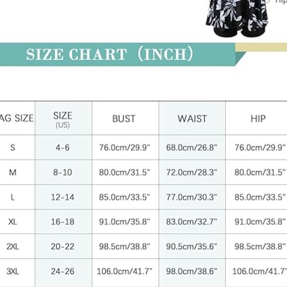 Womens Tankini Swimwear Sets Two Piece Swimsuits (XL) - Picture 7 of 7